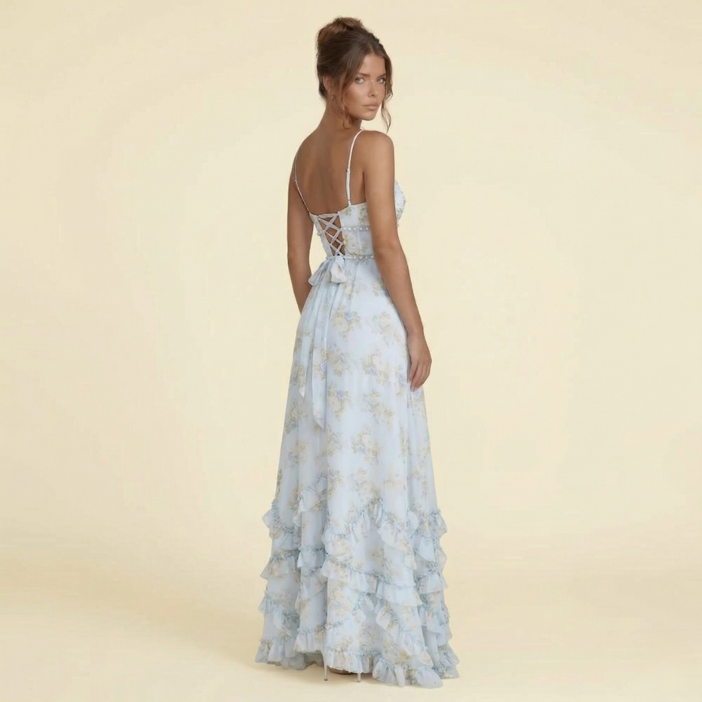 Seraphine Ruffle Maxi Dress