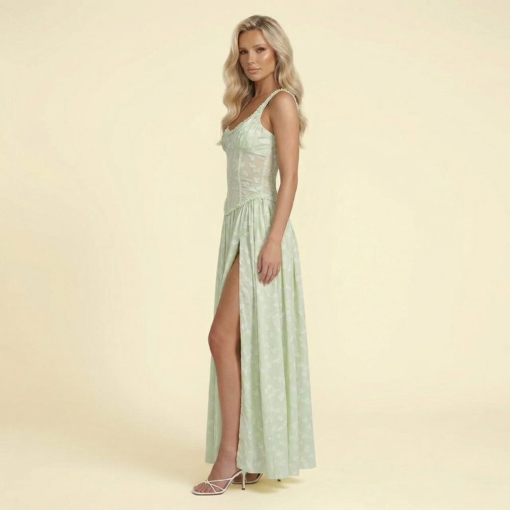 Amelie Corset Maxi Dress