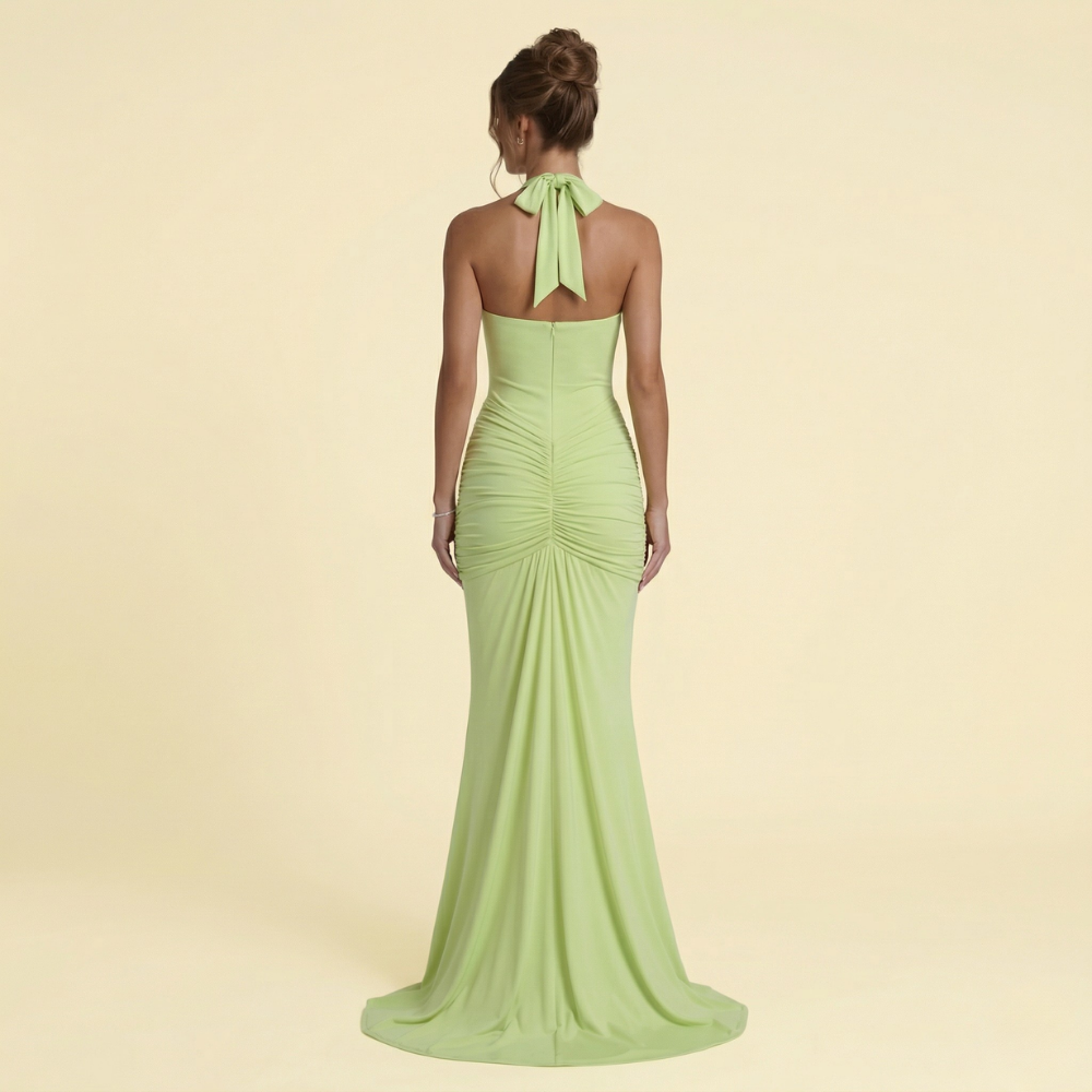 Sylvia Ruched Maxi Dress