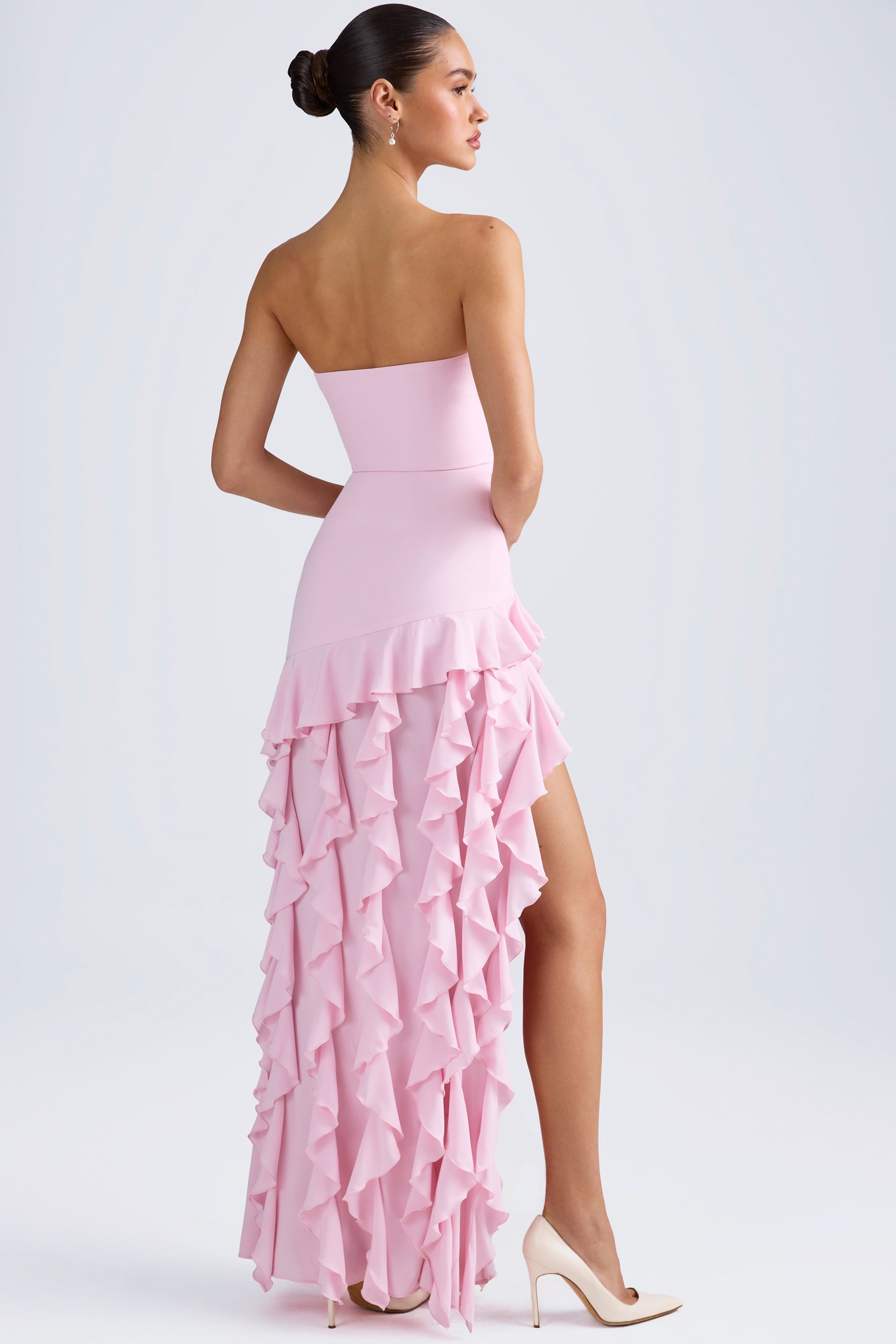 Amélie Ruffle Maxi Dress