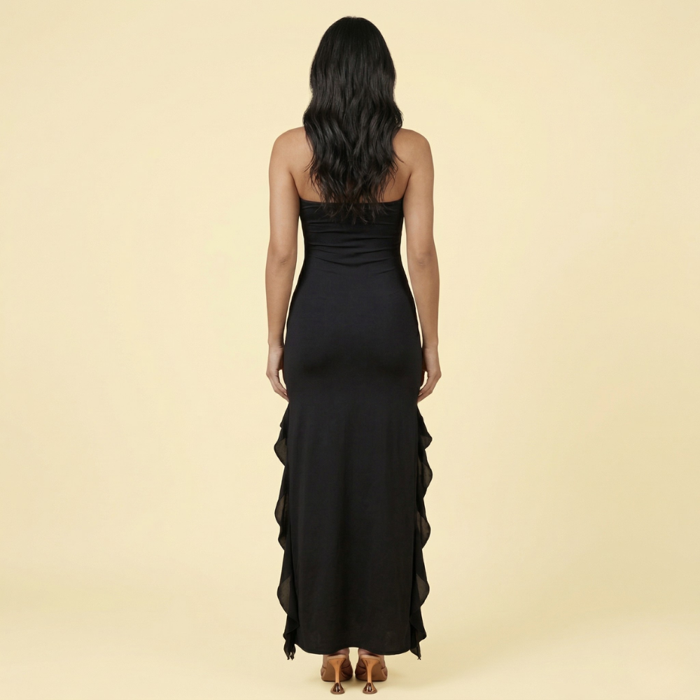 Astrid Ruffle Maxi Dress