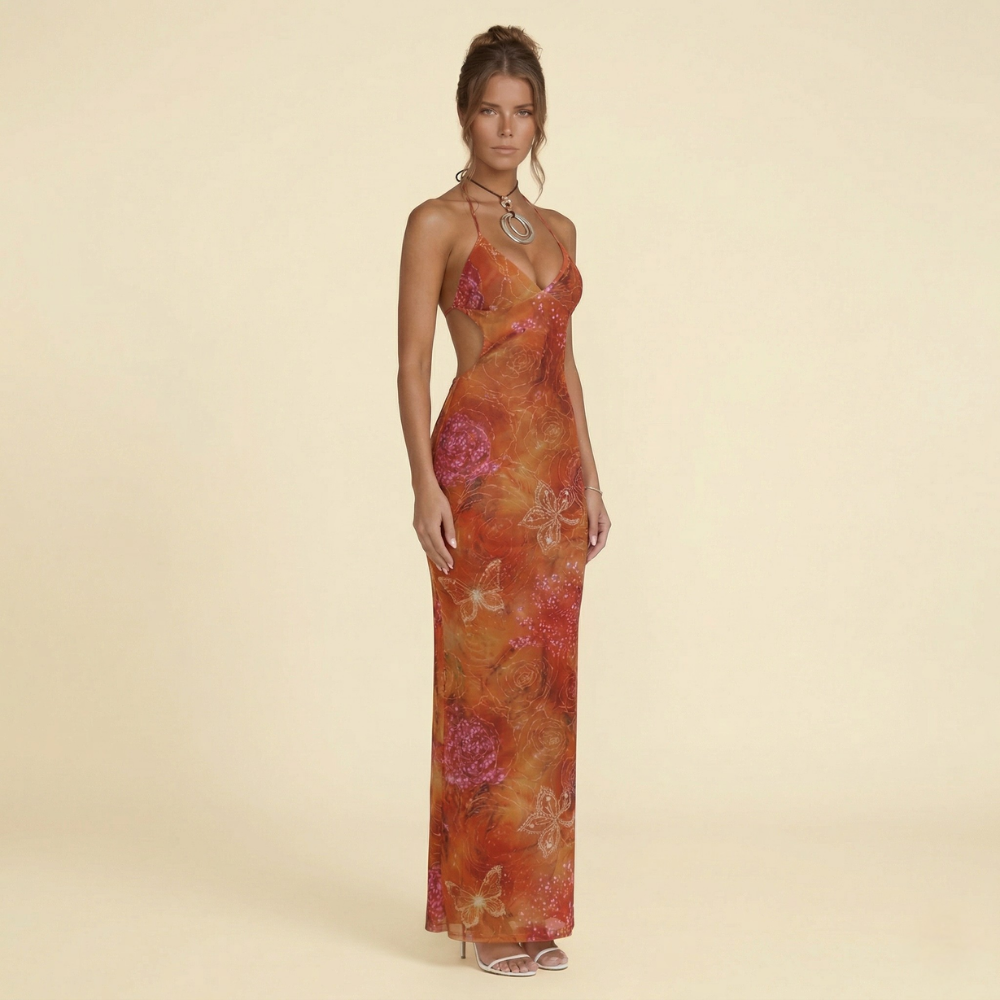 Alessia Cutout Maxi Dress