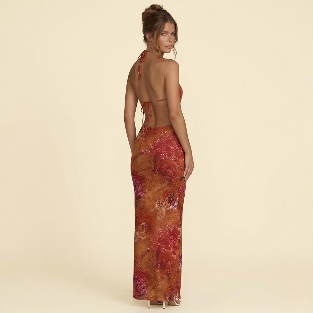 Alessia Cutout Maxi Dress